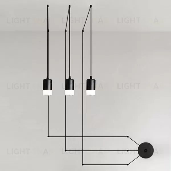 Настенный дизайнерский светильник  Wireflow 3 by Vibia LSR4451