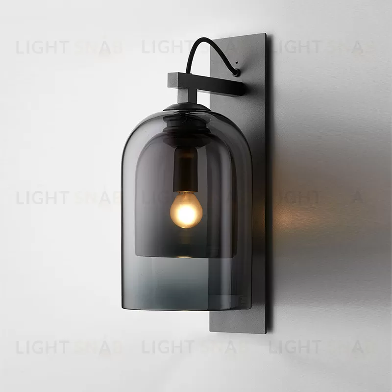 Настенный дизайнерский светильник Lumi by Articolo Lighting (дымчатый) LSR4461