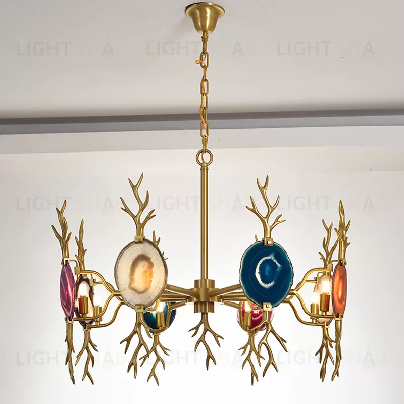 Подвесной дизайнерский светильник Agate horns by Ligth Room LSR5165