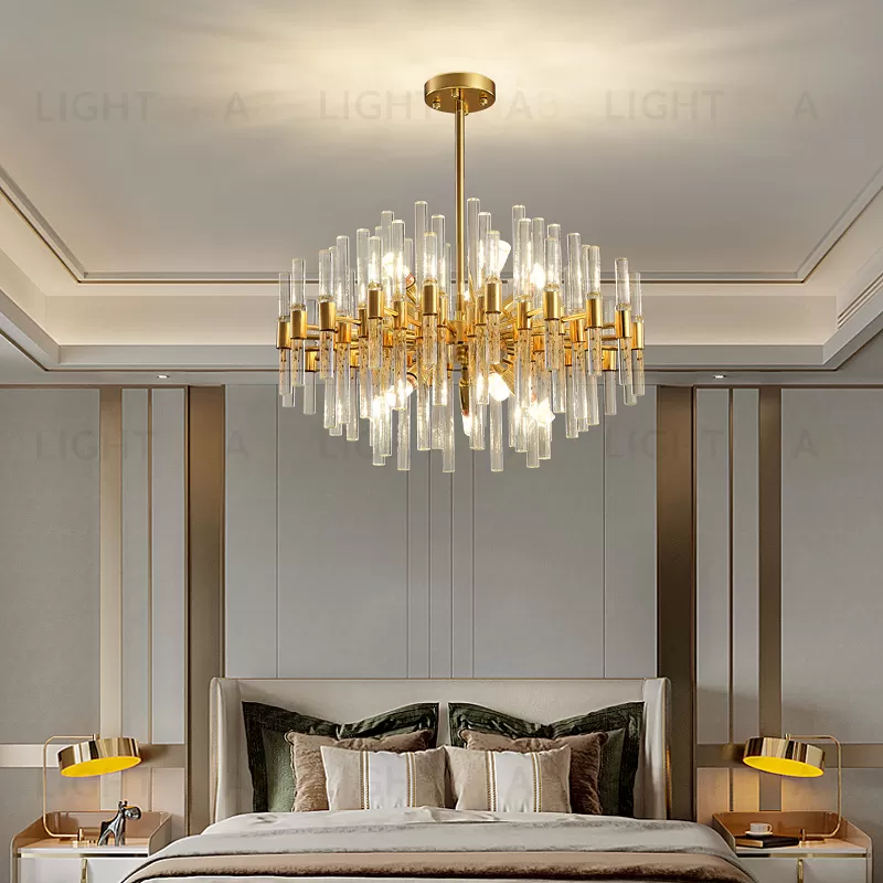 Потолочная дизайнерская люстра Crystal Pillars by Ligth Room LSR5148