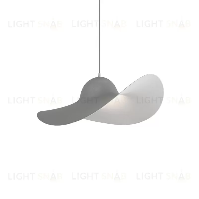 Подвесной дизайнерский светильник  Hat Lamp by Object (серый) LSR5237