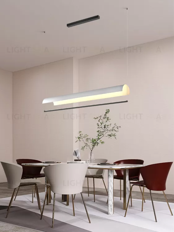 Подвесной дизайнерский светильник Kontur 6438/6436 by Vibia (1 секция) LSR5389