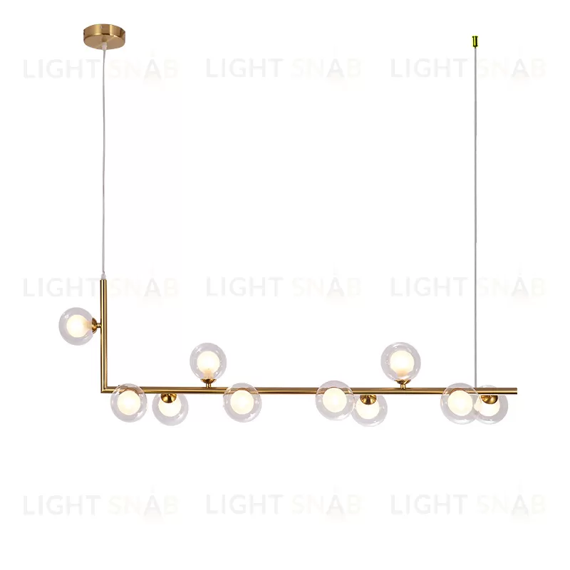 Подвесной дизайнерский светильник   (золотой)Symmes LSR5443