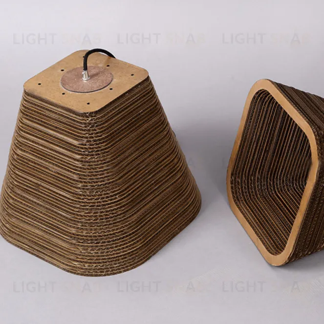 Подвесной дизайнерский светильник Bell Scraplight by Graypants D25 LSR5497