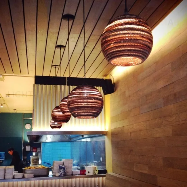Подвесной дизайнерский светильник Bell Scraplight by Graypants D25 LSR5497