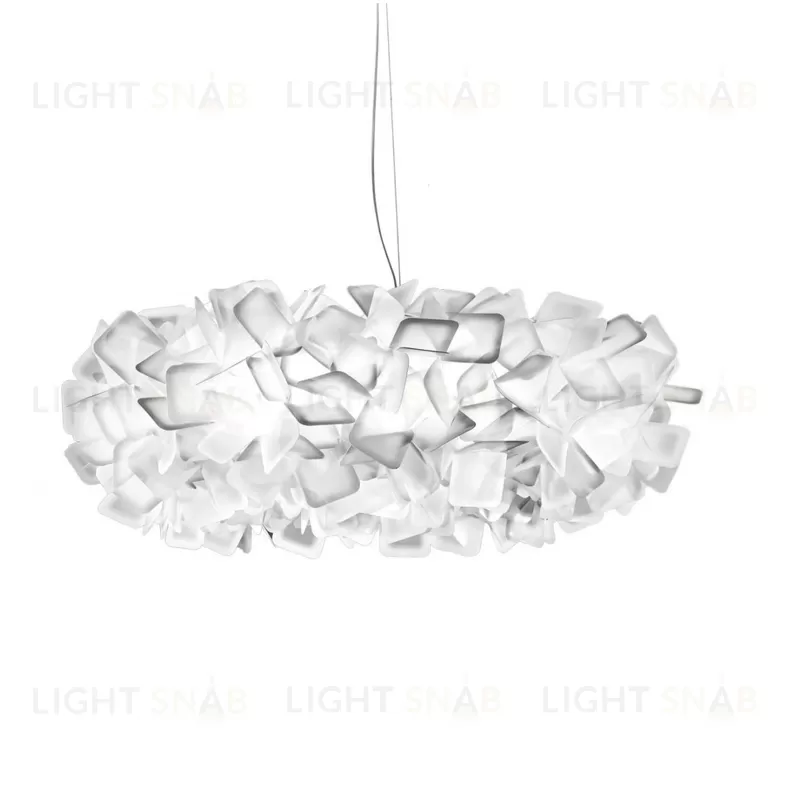 Подвесной дизайнерский светильник Clizia by Slamp D70 (белый) LSR5548