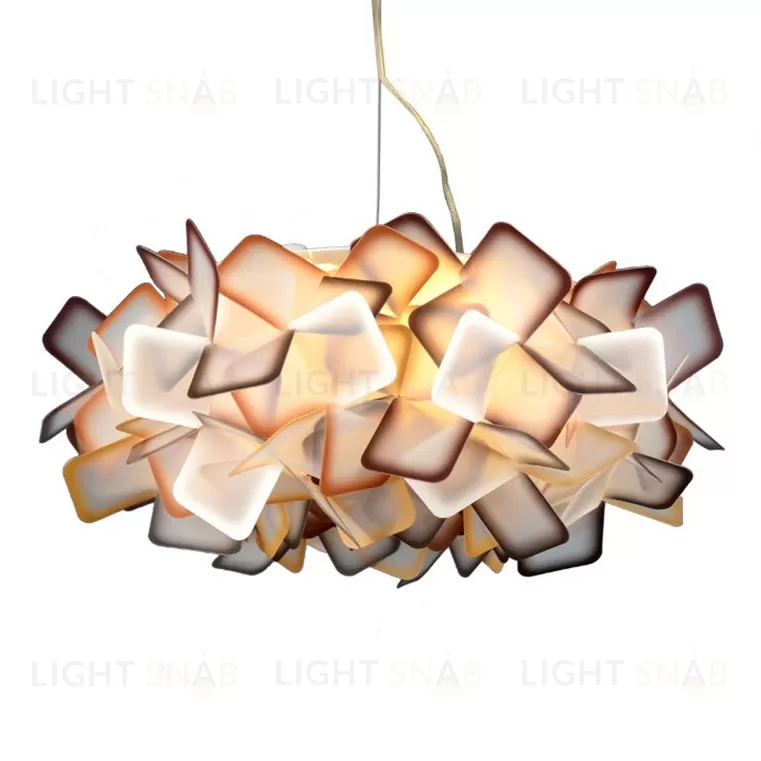 Подвесной дизайнерский светильник Clizia by Slamp D70 (оранжевый) LSR5550