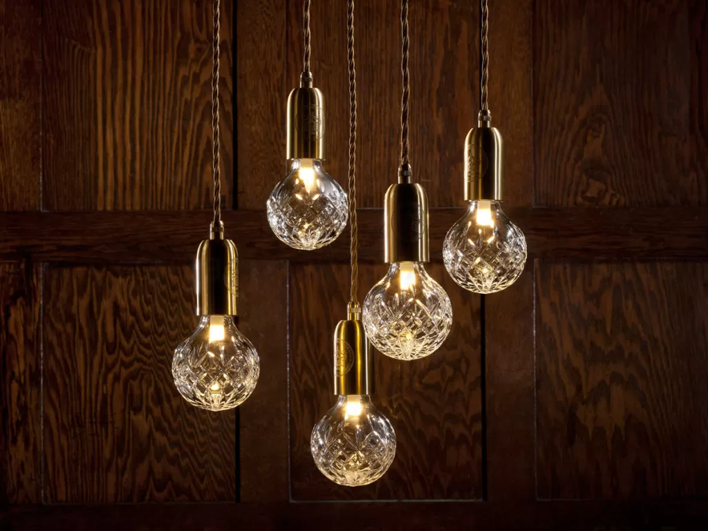 Подвесной дизайнерский светильник Crystal Bulb by Lee Broom (5 подвесов) LSR5589