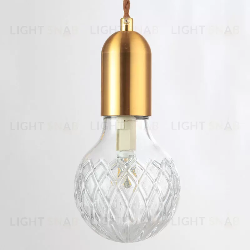 Подвесной дизайнерский светильник Crystal Bulb by Lee Broom (8 подвесов) LSR5590