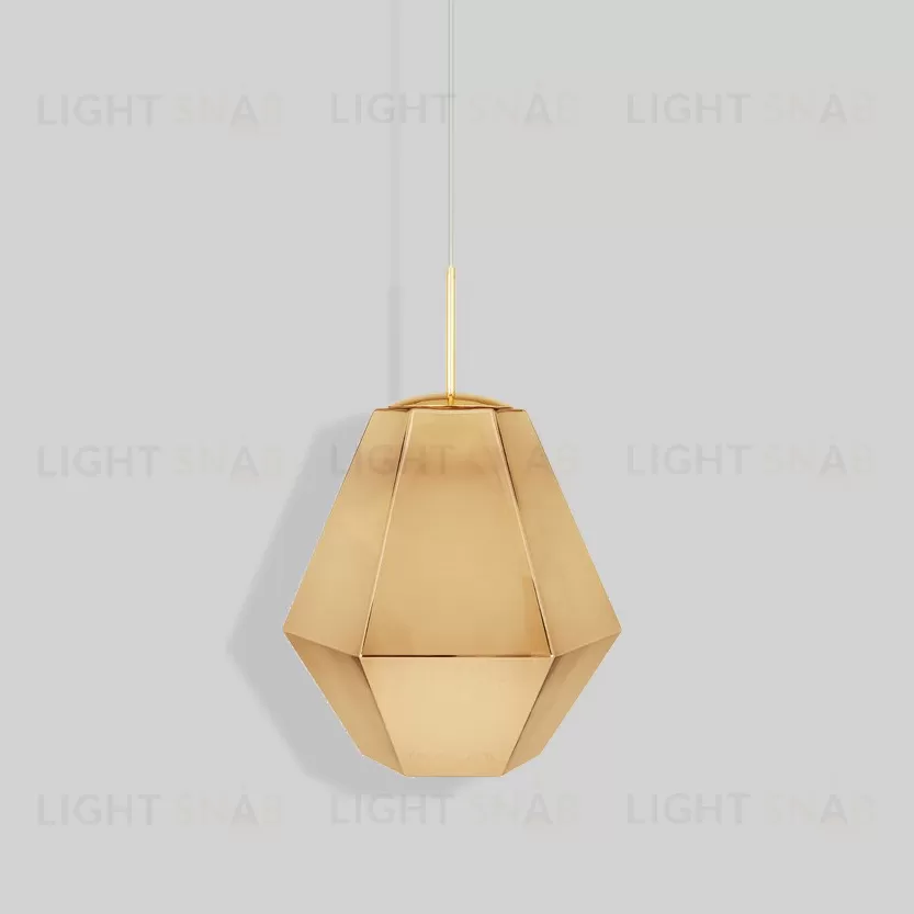 Подвесной дизайнерский светильник  Cut Tall by Tom Dixon (золотой) LSR5603