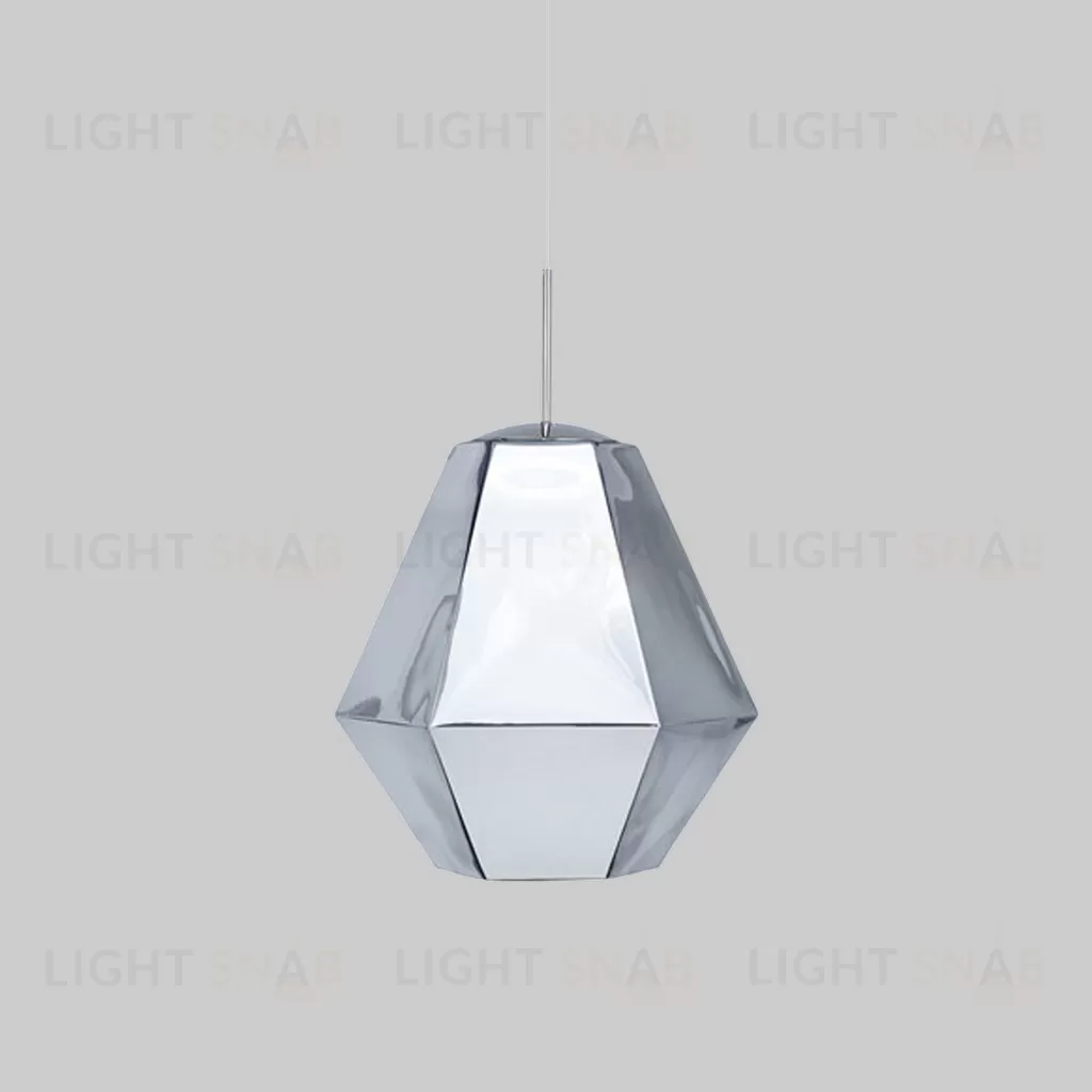 Подвесной дизайнерский светильник  Cut Tall by Tom Dixon (серебряный) LSR5601