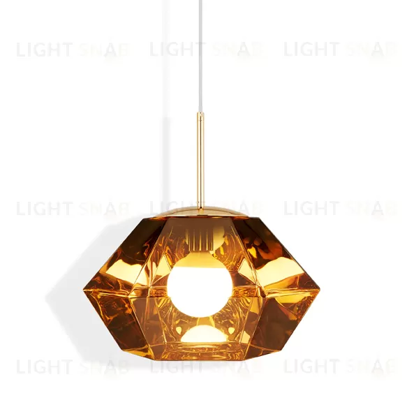 Подвесной дизайнерский светильник  Cut Short by Tom Dixon (золотой) LSR5598