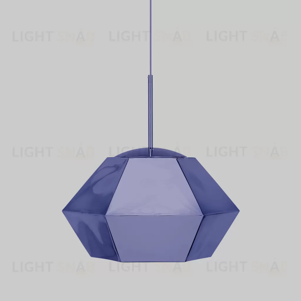 Подвесной дизайнерский светильник  Cut Short by Tom Dixon (синий) LSR5600