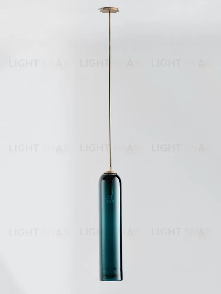 Потолочный дизайнерский светильник Float Capped by Articolo Lighting (зеленый) LSR5644