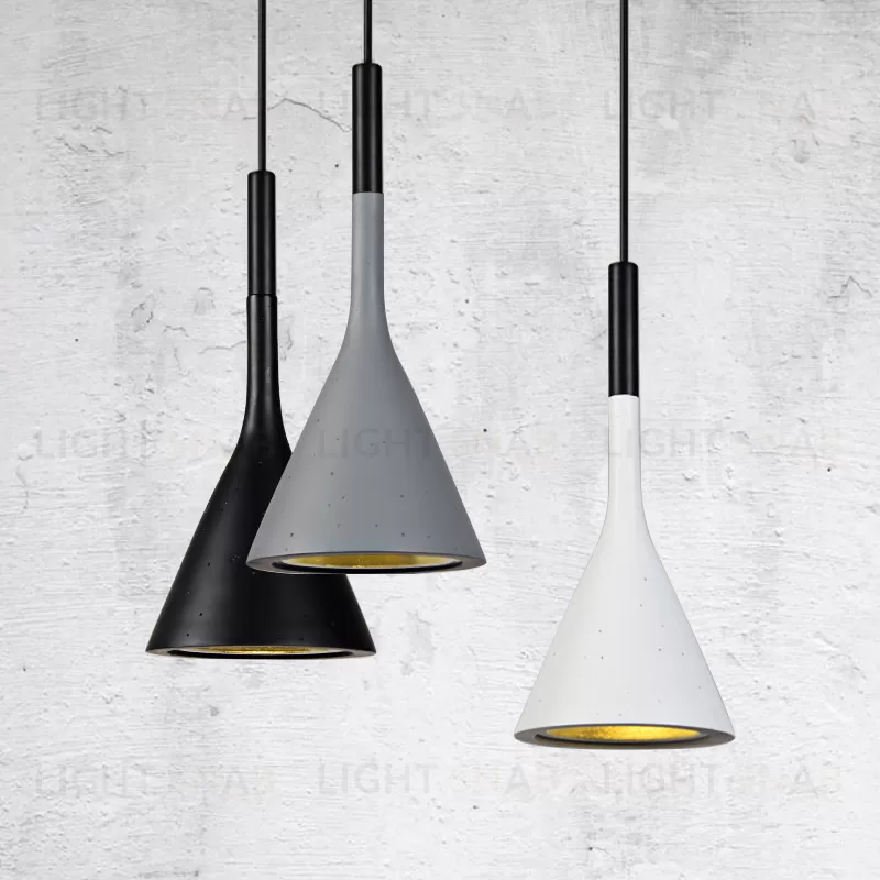 Подвесной дизайнерский светильник  Aplomb by Foscarini (черный) LSR5915