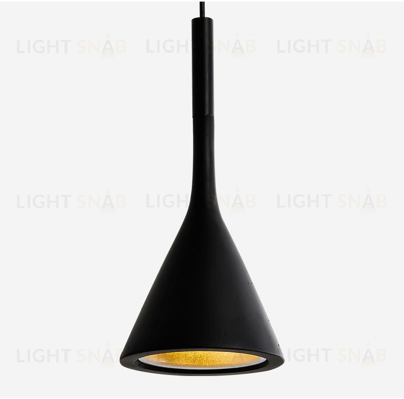 Подвесной дизайнерский светильник  Aplomb by Foscarini (черный) LSR5915