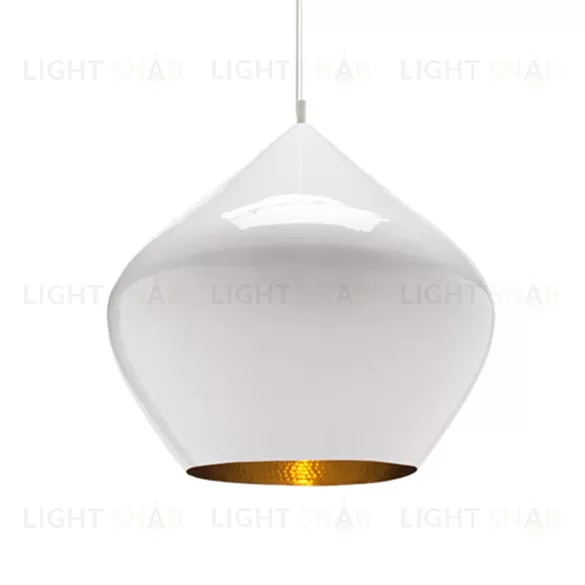 Подвесной дизайнерский светильник  Beat Light Stout by Tom Dixon D52 (белый) LSR5974