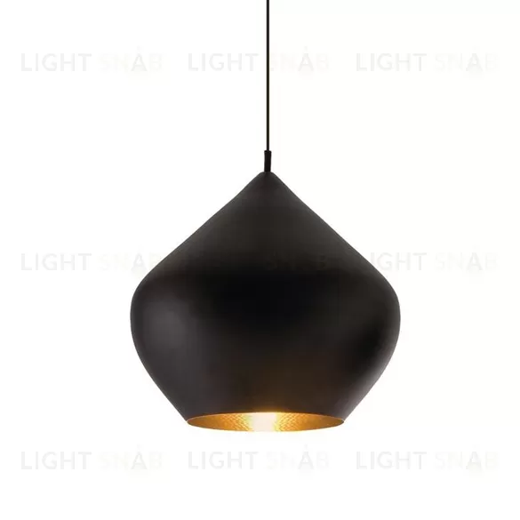 Подвесной дизайнерский светильник  Beat Light Stout by Tom Dixon D35 (черный) LSR5972