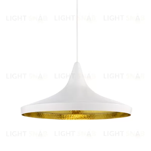 Подвесной дизайнерский светильник  Beat Light Wide by Tom Dixon (белый) LSR5979