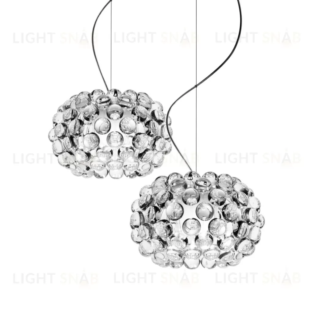 Подвесной дизайнерский светильник  CABOCHE piccola by Foscarini (янтарный) LSR6064