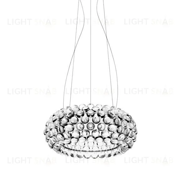 Подвесной дизайнерский светильник  CABOCHE media by Foscarini (прозрачный) LSR6062