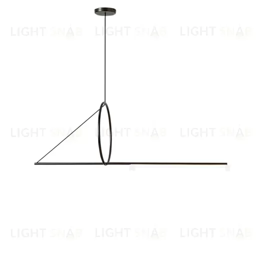 Подвесной дизайнерский светильник  Cercle et trait by CVL Luminaires L120 LSR6096