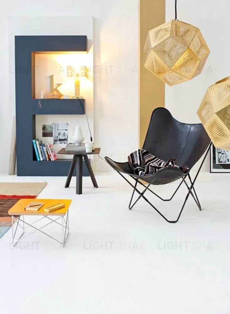 Подвесной дизайнерский светильник  Etch by Tom Dixon (серебряный) LSR6237