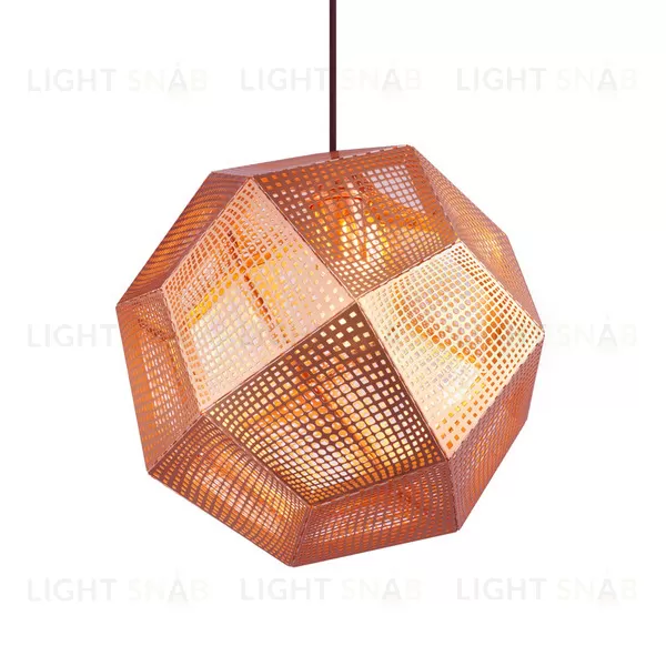 Подвесной дизайнерский светильник  Etch by Tom Dixon (бронзовый) LSR6236