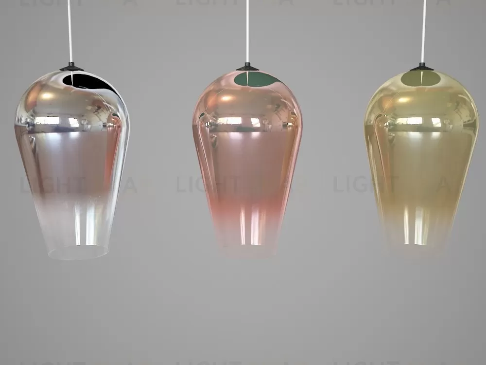 Подвесной дизайнерский светильник  FADE by Tom Dixon (серебряный) LSR6250