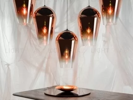 Подвесной дизайнерский светильник  FADE by Tom Dixon (бронзовый) LSR6249