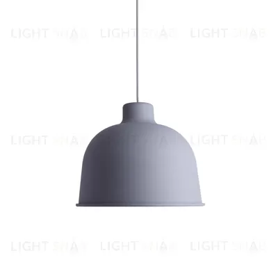 Подвесной дизайнерский светильник  Grain by Muuto D21 (серый) LSR6378