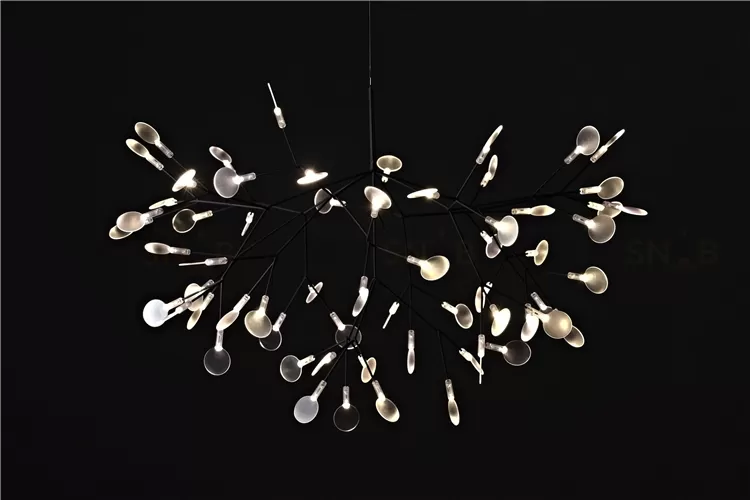 Подвесной дизайнерский светильник  Heracleum II by Moooi (медный, D72cm) LSR6415