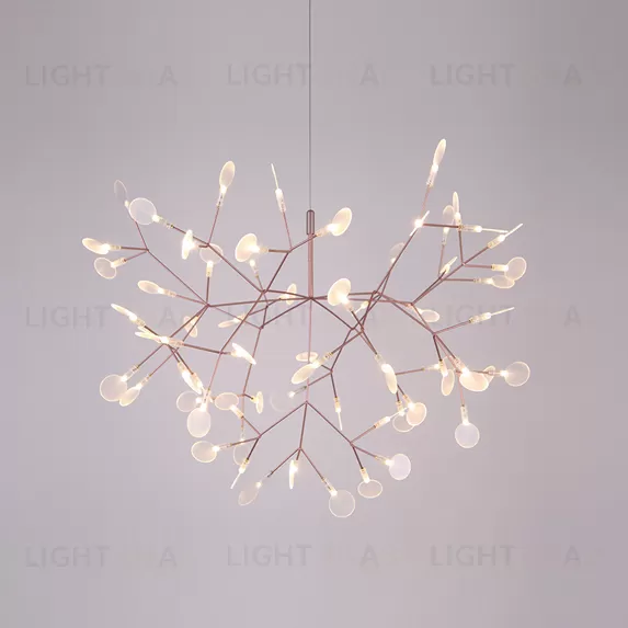 Подвесной дизайнерский светильник  Heracleum II by Moooi (медный, D72cm) LSR6415