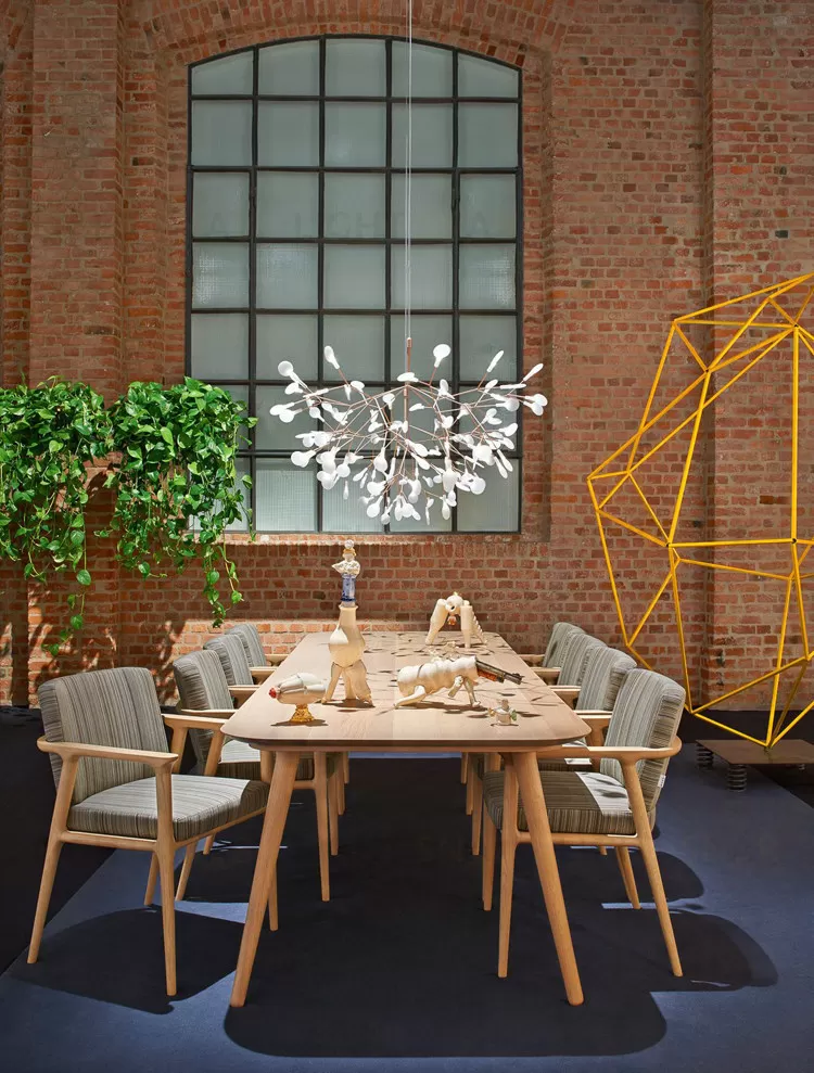 Подвесной дизайнерский светильник  Heracleum  Endless by Moooi (медный) LSR6412