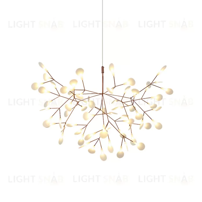 Подвесной дизайнерский светильник  Heracleum II by Moooi (медный, D72cm) LSR6415