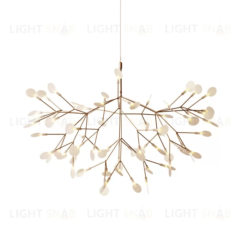 Подвесной дизайнерский светильник  Heracleum II by Moooi (медный, D100cm) LSR6413