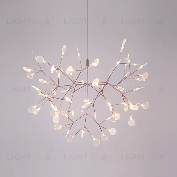 Подвесной дизайнерский светильник  Heracleum II by Moooi (медный, D100cm) LSR6413