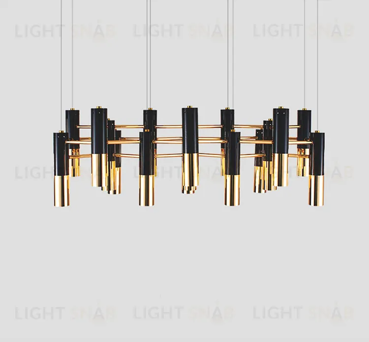 Подвесной дизайнерский светильник  Ike by Delightfull (17 плафонов) LSR6451