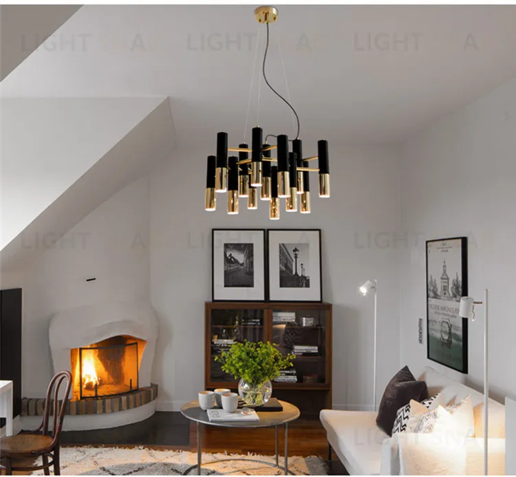 Подвесной дизайнерский светильник  Ike by Delightfull (17 плафонов) LSR6451