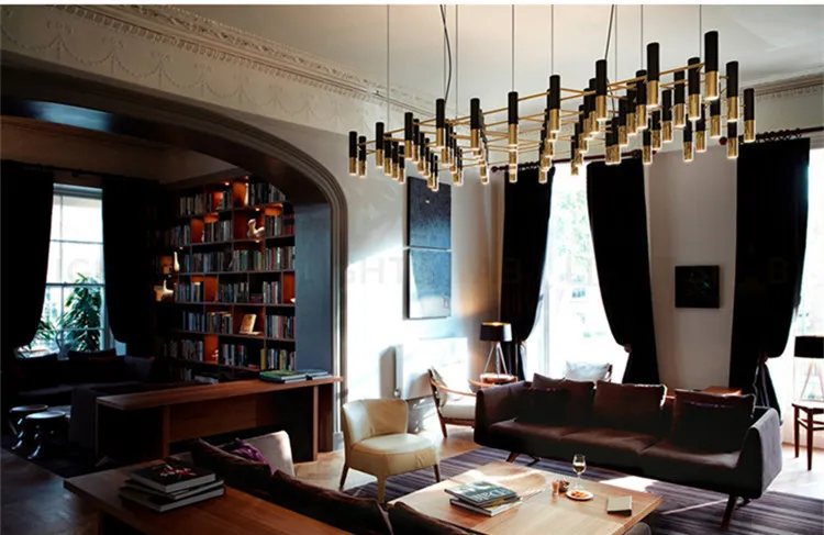 Подвесной дизайнерский светильник  Ike by Delightfull (17 плафонов) LSR6451