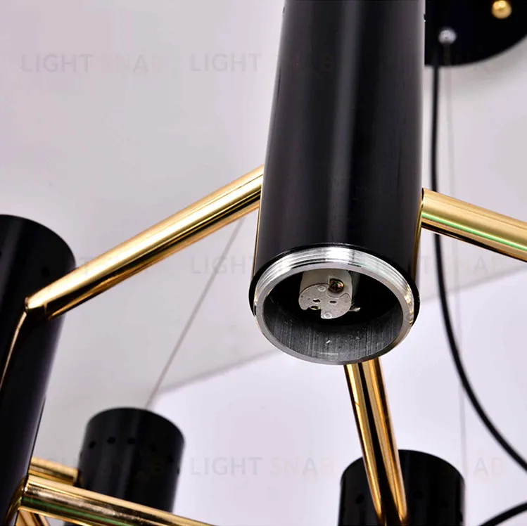 Подвесной дизайнерский светильник  Ike by Delightfull (17 плафонов) LSR6451