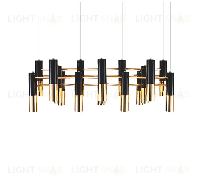 Подвесной дизайнерский светильник  Ike by Delightfull (17 плафонов) LSR6451