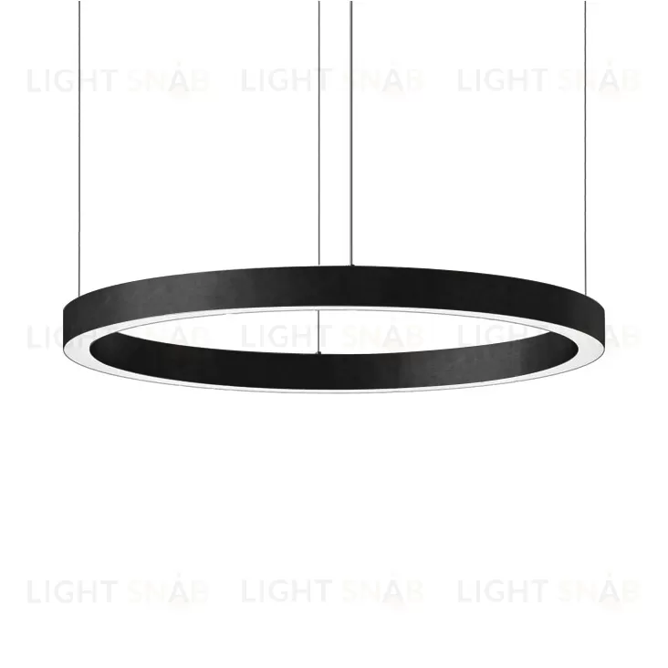 Подвесной дизайнерский светильник  Light Ring by HENGE D120 (черный) LSR6521