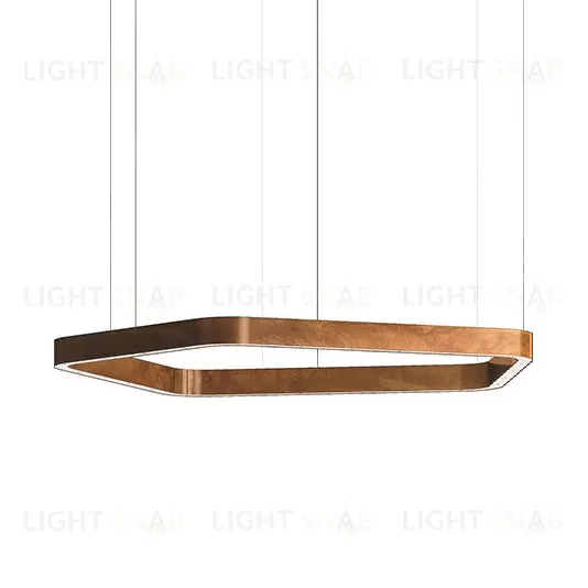 Подвесной дизайнерский светильник  Light Ring Horizontal Polygonal by HENGE LSR6523