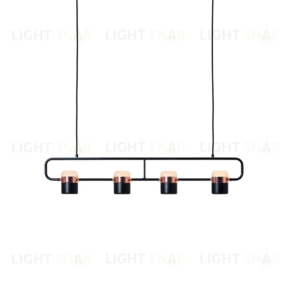 Подвесной дизайнерский светильник  Ling P4 by Seed Design (черный) LSR6559