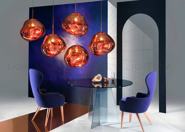 Подвесной дизайнерский светильник  MELT by Tom Dixon (бронзовый) LSR6612