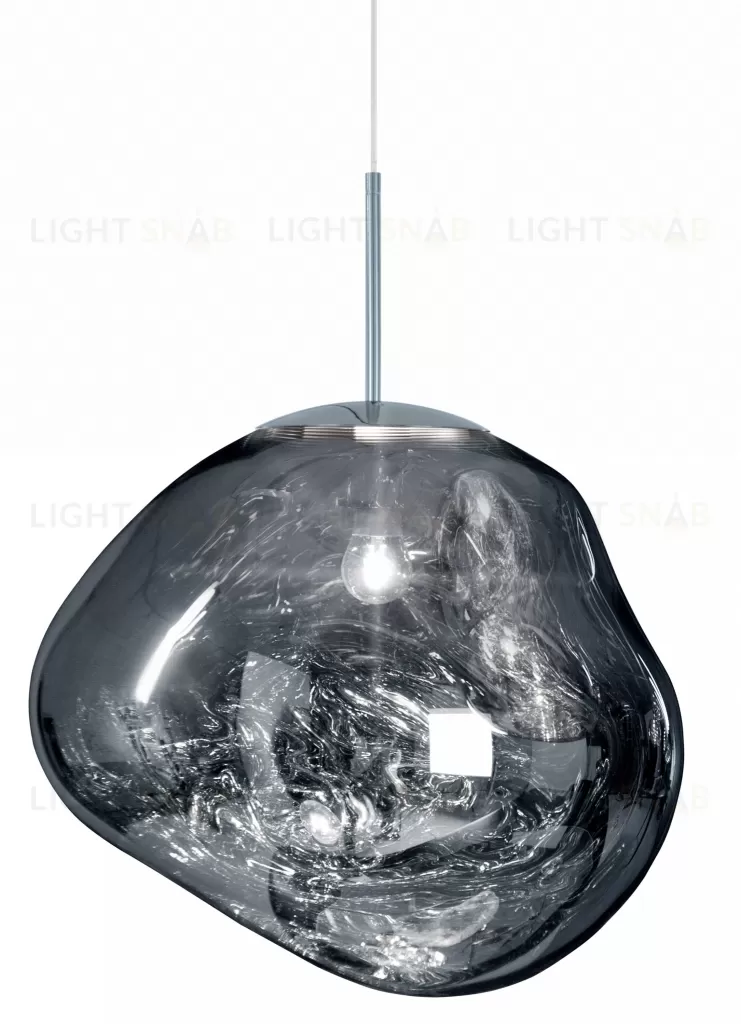 Подвесной дизайнерский светильник  MELT by Tom Dixon (серебряный) LSR6613