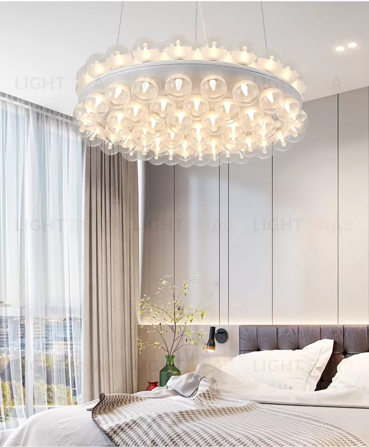 Подвесной дизайнерский светильник  Prop Light round double by Moooi LSR6850