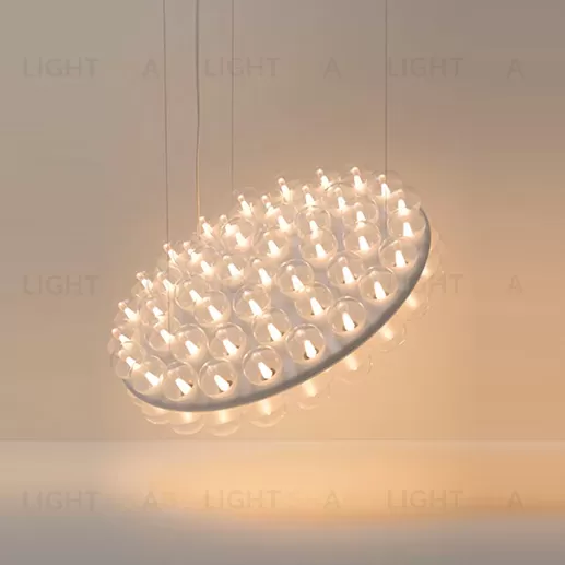 Подвесной дизайнерский светильник  Prop Light round double by Moooi LSR6850