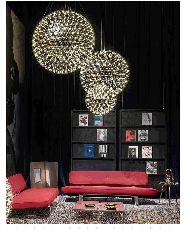 Подвесной дизайнерский светильник  Raimond by Moooi (золотой, D 43 cm) LSR6865